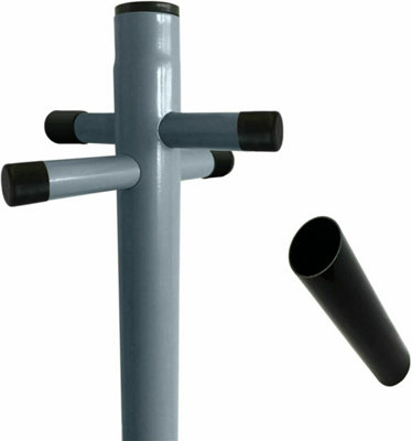 2.4M Galvanised Powder Coated Clothes Line Post