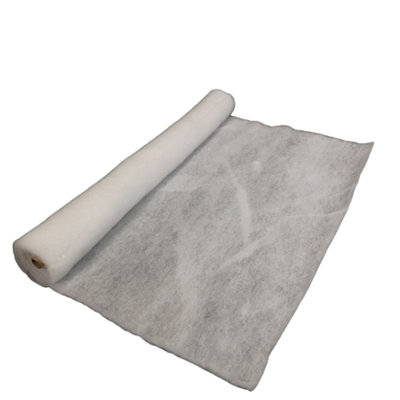 2.4m x 90cm Soft White Glitter Artificial Fake Snow Blanket Christmas Decoration DIY at B&Q