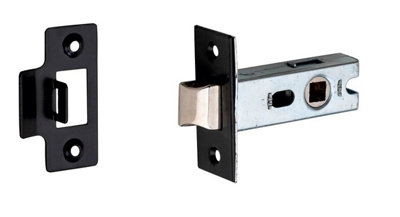 2.5" Bolt Through Tubular Latch 2.5" 64mm Body Electro Brass Finish