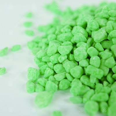 2.5kg Green Fluorescent Aquatic Gravel - Decorative Aquarium Fish Tank ...