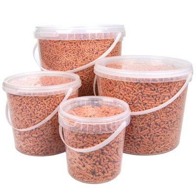 2.5L SQUAWK Berry Suet Pellets - Quality High Energy Garden Wild Bird Feed - 4