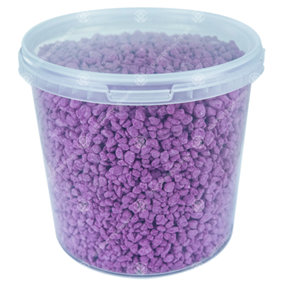 2.5L Violet Fluorescent Aquatic Gravel - Premium Aquarium Fish Tank Stones