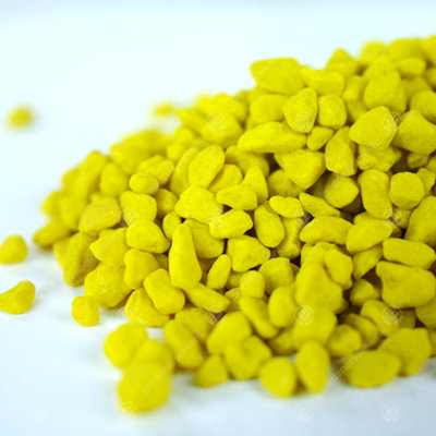 2.5L Yellow Coloured Aquatic Gravel Natural Aquarium Fish Stone Substrate
