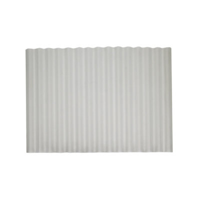 2.5M PVC Transparent Corrugated Roof Panel Thickness 1mm