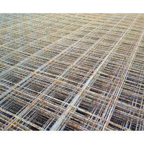 2.5mm D49 High Tensile Steel Reinforcement Wrapping Mesh 2400mm x 4800mm (x3 Sheets)