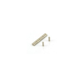 2.5mm dia x 7mm thick N42 Neodymium Magnet - 0.27kg Pull ( Pack of 10 )