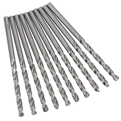 2.5mm HSS-G XTRA Metric MM Drill Bits for Drilling Metal Iron Wood Plastics 10pc