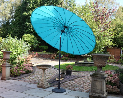 2.7m Aqua Crank and Tilt Shanghai Parasol (38mm Pole, 24 Ribs) | £109. ...
