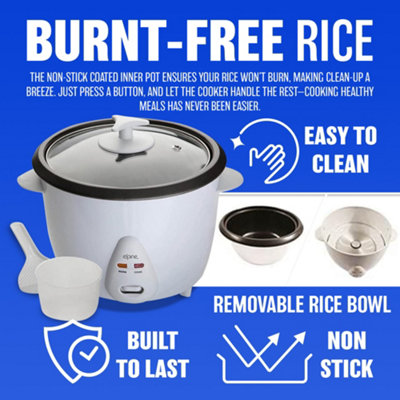 2.8l Non Stick Automatic Electric Rice Cooker Pot Warmer Warm Cook 2.8 ...
