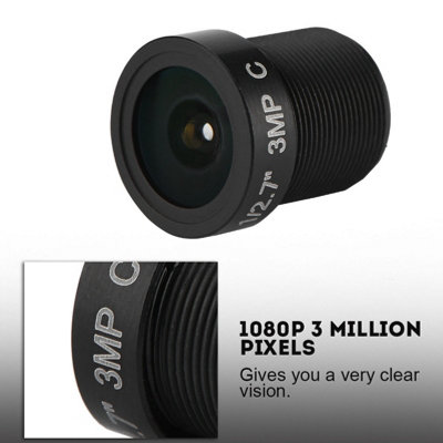 2.8mm CCTV Lens,3MP 1/3" IR,5-Layer Prism for Enhanced Network Camera Performance