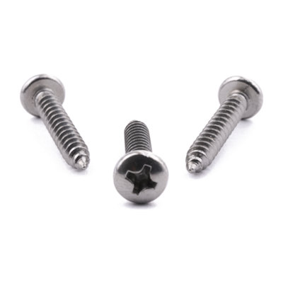 2.9 X 13 Phil Pan Tapping Screw 25 Pack DIN 7981-C A2 Stainless Steel