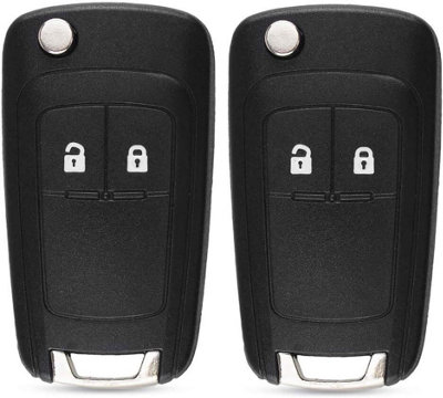 For VAUXHALL ASTRA J ADAM ZAFIRA C CORSA 2 BUTTON Cover Flip Key