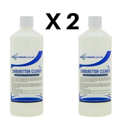 2 Carburettor (carb) & Engine Cleaner Ultrasonic Fluid (2L)