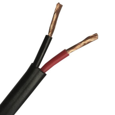2 Core Flat Twin Thin Wall 12v 24v Automotive Wiring Red Black Wire Cable 0.5mm 11Amps 20 Metres Price Comparisons | Compare The Build
