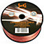 2 Core Speaker Cable 2 x 0.50mm Wire Ideal for Car Audio & Home HiFi LED (Transparent, 100 Metres Drum)