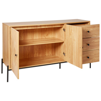 2 Door Sideboard ARIZONA Brown