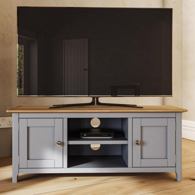 Grey wood outlet tv trays