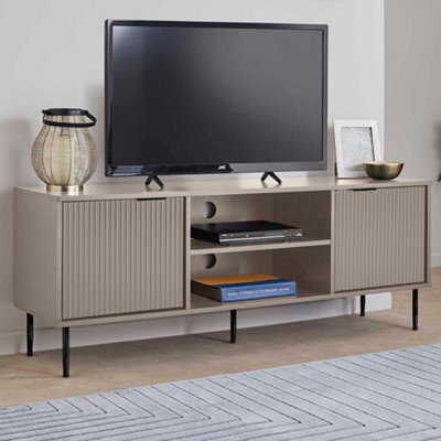 Beige on sale tv unit