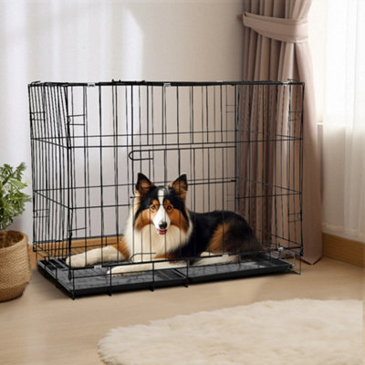 Plastic tray for dog crate best sale