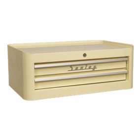 2 Drawer Retro Style Tool Chest / Mid Box Module (Sealey AP28102)
