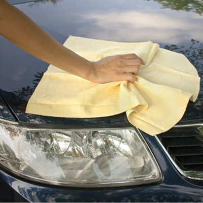 2 Foot Square Genuine Chamois Leather