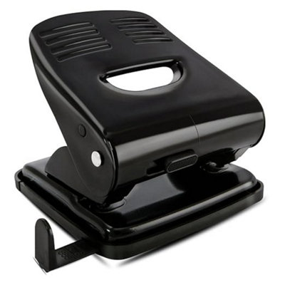 2 Hole Paper Punch 40 Sheet Capacity Lightweight Compact Metal Punch ...