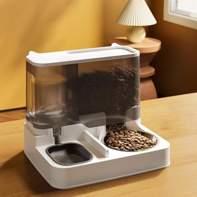 2 in 1 Automatic Cat Feeder, All in One Auto Feeder Food and Water Dispenser Price Comparisons | Compare The Build