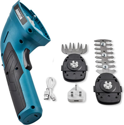 2 In 1 Cordless Electric Handheld Trimmer/Cutter 7.2V