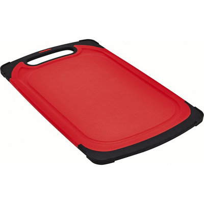 2-in-1 Defrosting Tray & Cutting Board - Aluminium Rapid Thawing Plate & Chopping Board with Hanging Handle - H1 x W24 x D40.3cm
