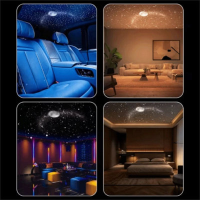 2 in 1 Galaxy Projector Night Light USB Projection Lamp with 12 ...