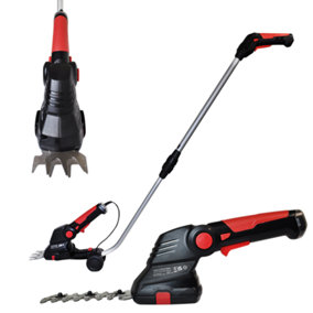 2 In 1 Garden Electric Cordless Grass Shears & Hedge Trimmer