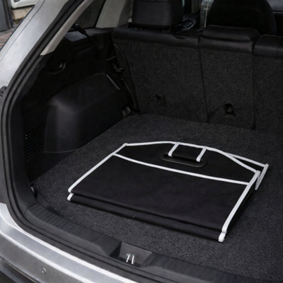 2 in 1 heavy duty collapsible car boot organiser foldable storage for ...