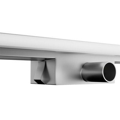2-in-1 Linear Shower Drain Siphonic Design with Odor Prevention L 70cm