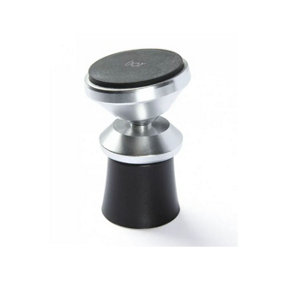 2 in 1 Magnetic Car Mount - Air Vent or Dash Mounted Tiltable Mobile Cell Phone Holder with Universal Compatibility & 360 Rotation