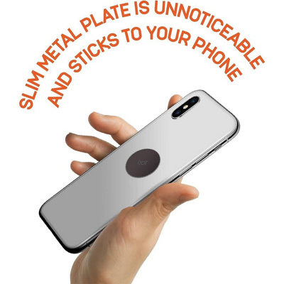 2 in 1 Magnetic Car Mount - Air Vent or Dash Mounted Tiltable Mobile Cell Phone Holder with Universal Compatibility & 360 Rotation - 4