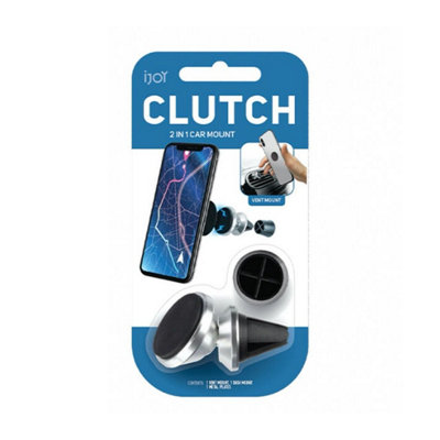 2 in 1 Magnetic Car Mount - Air Vent or Dash Mounted Tiltable Mobile Cell Phone Holder with Universal Compatibility & 360 Rotation - 6