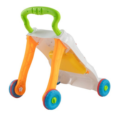 2 in 1 Sit to Stand Baby Walker with Music and Light 47.5cm H
