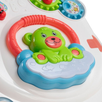 2 in 1 Sit to Stand Baby Walker with Music and Light 47.5cm H