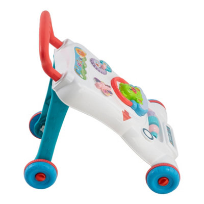 2 in 1 Sit to Stand Baby Walker with Music and Light 47.5cm H