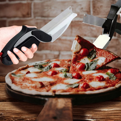 2 In 1 Smart Cutter With Cutting Board Multi Purpose Fruit Veg Chopping ...