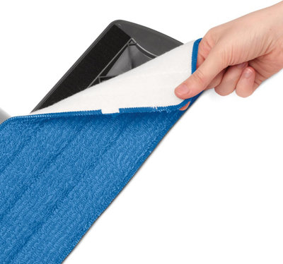2 in 1 Spray Mop With Microfibre Flat Mop 40 x 12 x 128 cm - 3