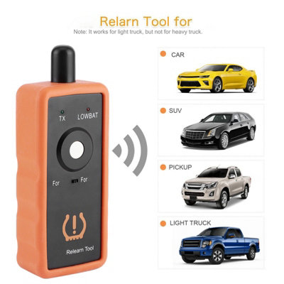 2-in-1 TPMS Reset Tool 50448:Portable Tire Pressure Monitor for GM Series Activation&Relearn
