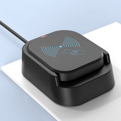 2-in-1 USB 2.0 Smart Card and NFC Reader for ID Access Control Systems