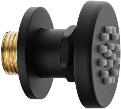 2 Inch Shower Body Jet Round Shower, Adjustable Spray Massage Nozzle ...