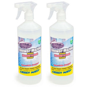 2 Litre Shower & Bath Cleaner Crikey Mikey Showermazing 2L