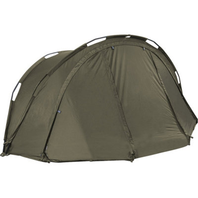 2 Man Carp Fishing Bivvy Tent - UV & Waterproof Outdoor Shelter Cover & Pegs