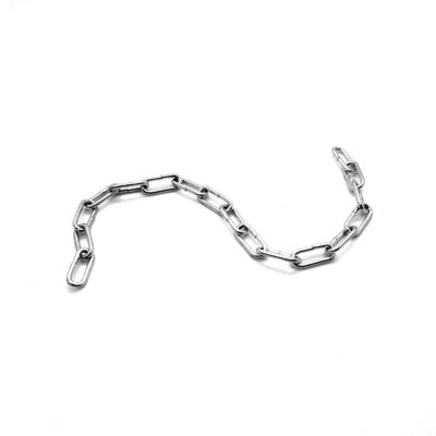 2 metres of 2 mm Strong Hot Dipped Galvanized Heavy Duty Steel Chain