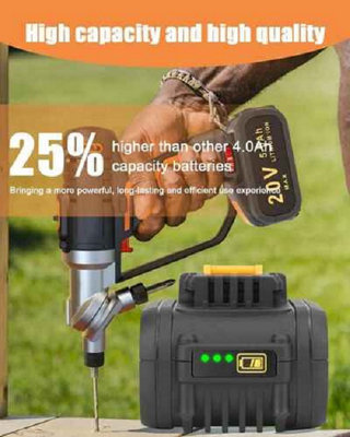 5000mAh 20V MAX 7,0Ah Akku Für Worx Original Ersatzakku