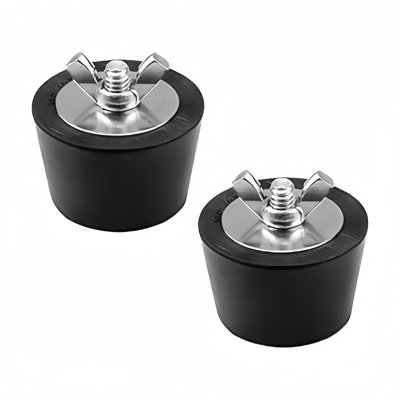 2 Pack 51mm Pool Winterising Plugs with Stainless Steel Bolts for ...