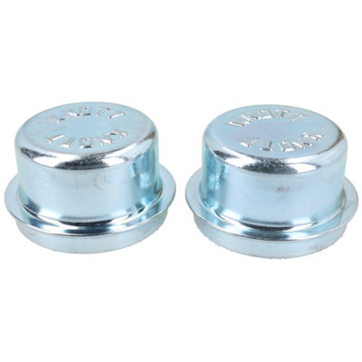 2 PACK 72mm Knott Dust Cap Wheel Hub Trailer Caravan Bearing Grease